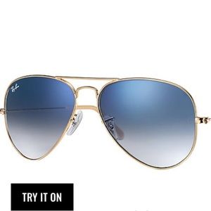 Ray-ban aviator gradient sunglasses